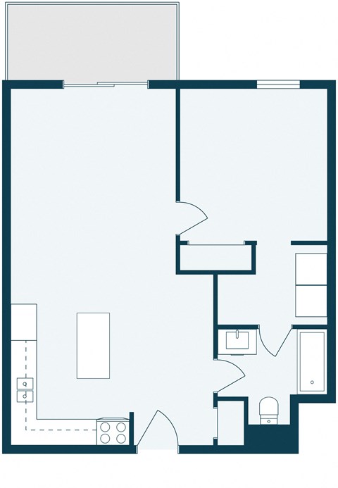 Desoto Estates | One Bedroom | Plan 11A